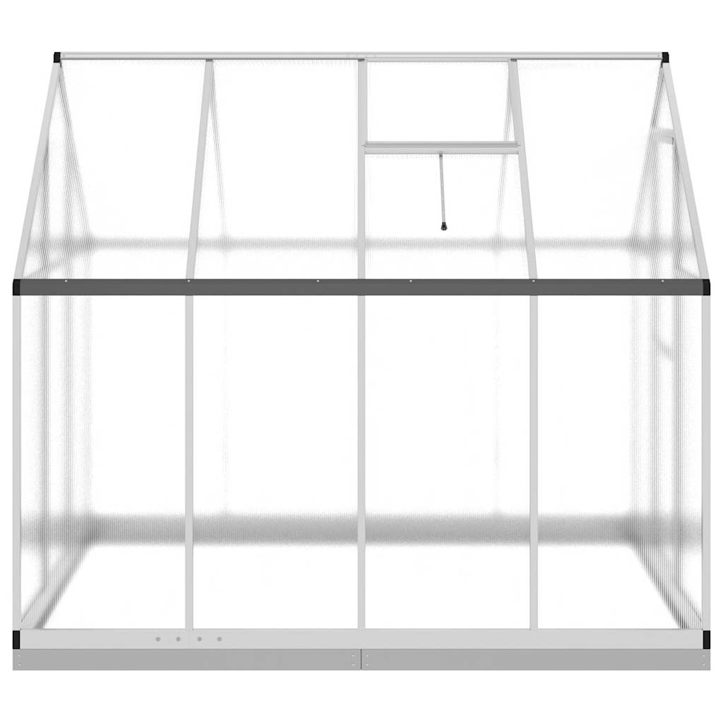 Tuinkas Met Basisframe Aluminium Kleurig