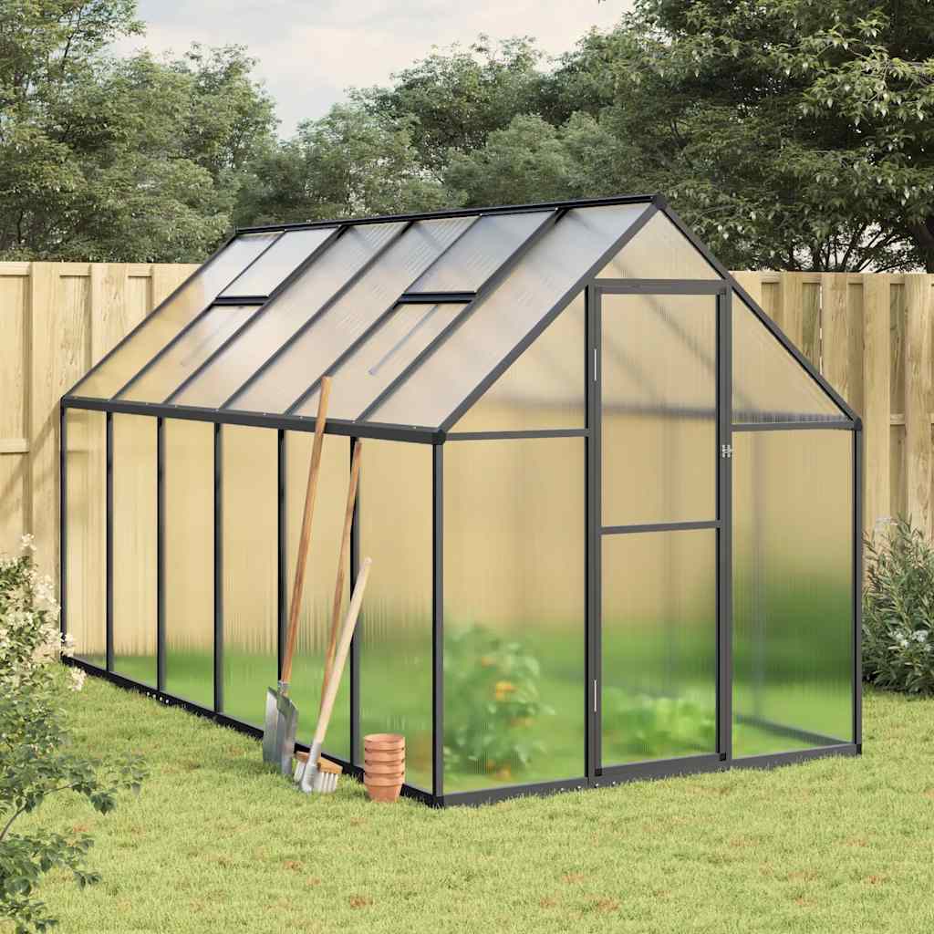 Tuinkas Met Basisframe Aluminium Kleurig