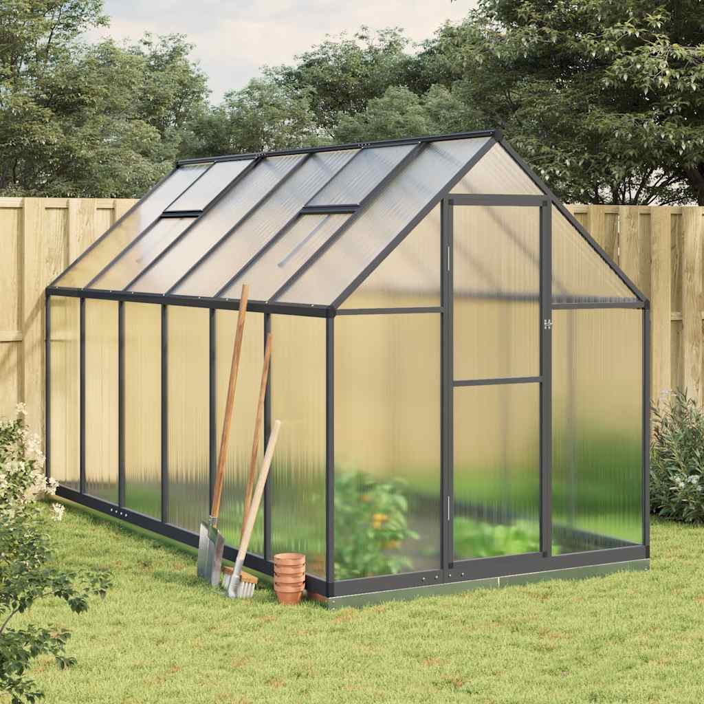 Tuinkas Met Basisframe Aluminium Kleurig