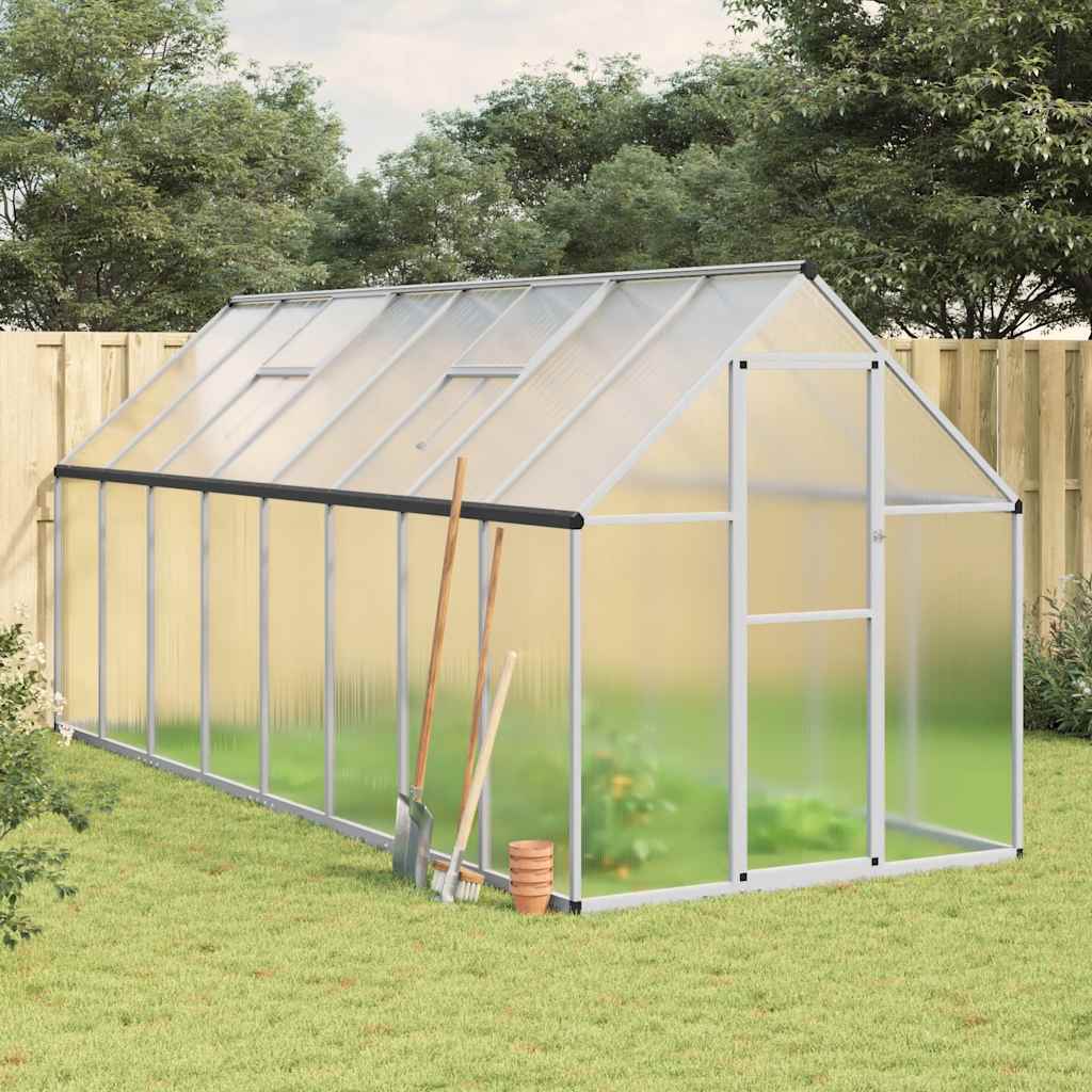 Tuinkas Met Basisframe Aluminium Kleurig