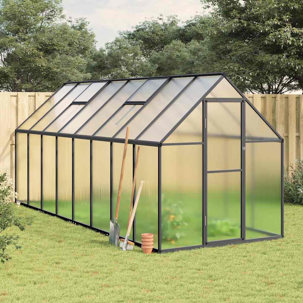Tuinkas Met Basisframe Aluminium Kleurig