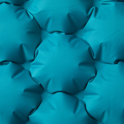 Kampeermatras met kussens zelfopblazend 2-persoons blauw