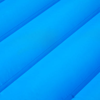 Kampeermatras met kussen zelfopblazend 1-persoons blauw