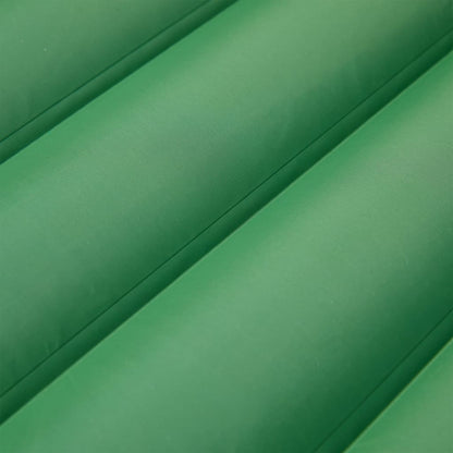 Kampeermatras met kussen zelfopblazend 1-persoons groen
