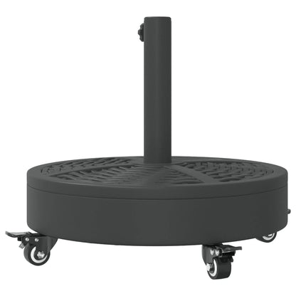 Parasolvoet Met Wielen Voor Stok Van Ø38 / 48 Mm 27 Kg Rond
