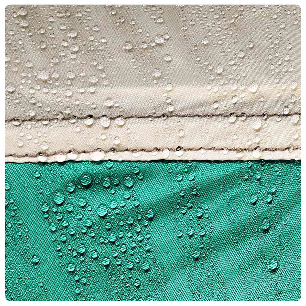 strandtent 2-persoons waterdicht snelontgrendeling zeegroen