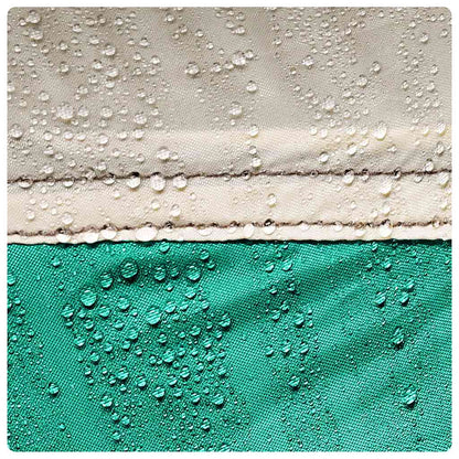 strandtent 2-persoons waterdicht snelontgrendeling zeegroen