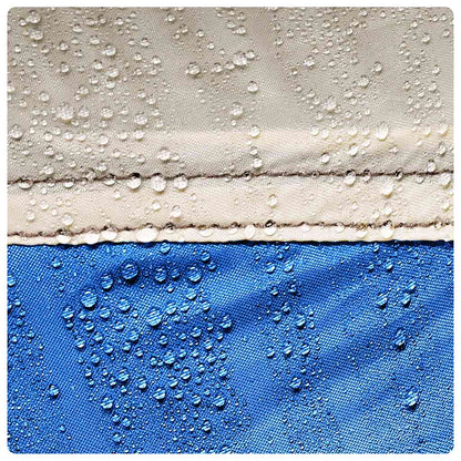 Strandtent 2-Persoons Waterdicht Snelontgrendeling Azuur Blauw