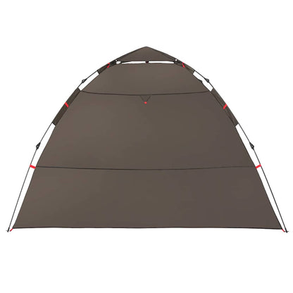 Tent 4-persoons snelontgrendeling bruin