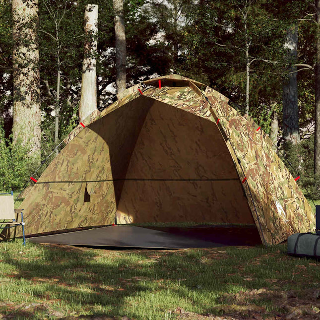 Tent 4-Persoons Snelontgrendeling Camouflage