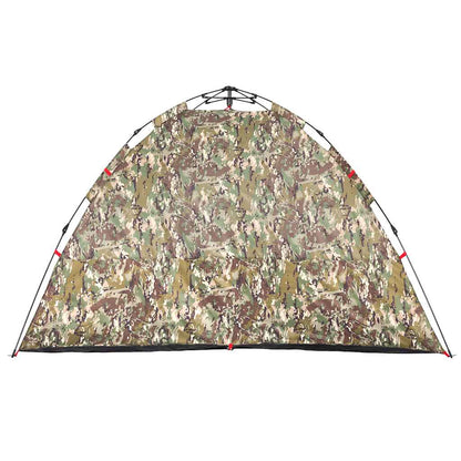 Tent 4-Persoons Snelontgrendeling Camouflage