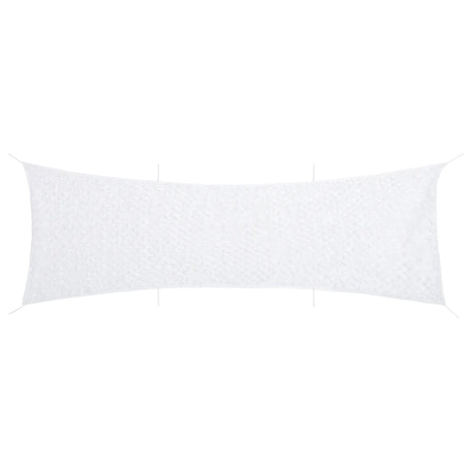 Camouflagenet met opbergzak 613x138 cm wit