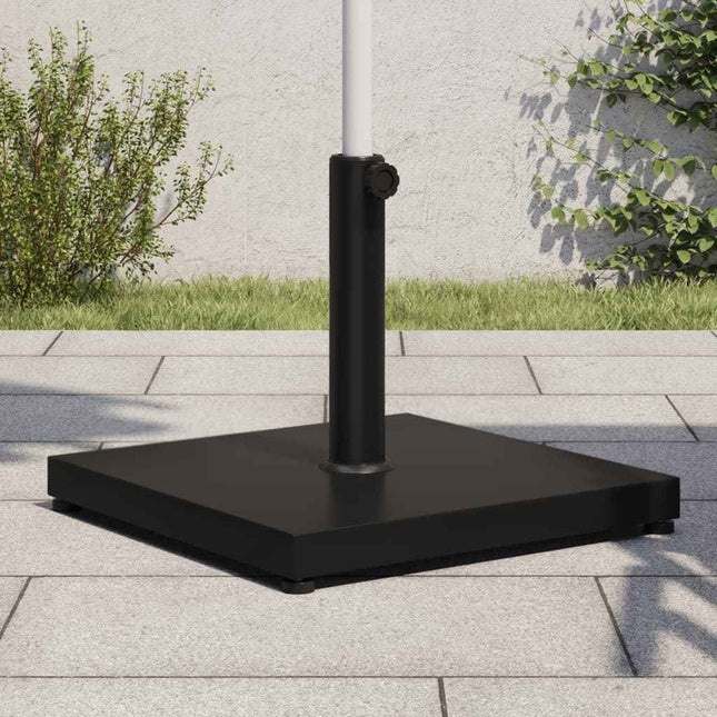 Parasolvoet Voor Stokken Van Ø32/38/48 Mm 18 Kg Vierkant