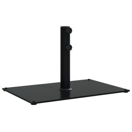 Parasolvoet Voor Stokken Van Ø32/38/48 Mm 15 Kg Rechthoekig