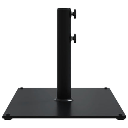 Parasolvoet Voor Stokken Van Ø32/38/48 Mm 15 Kg Rechthoekig