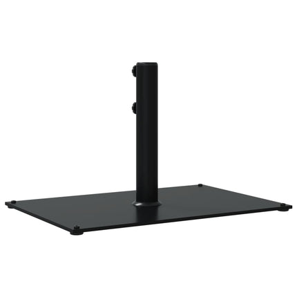 Parasolvoet Voor Stokken Van Ø32/38/48 Mm 15 Kg Rechthoekig