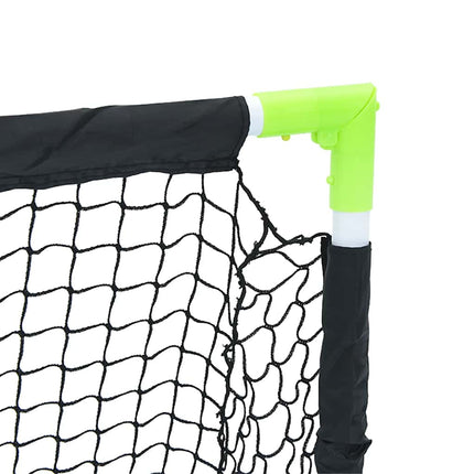 Kindervoetbaldoel Inklapbaar 90X64X64 Cm Zwart