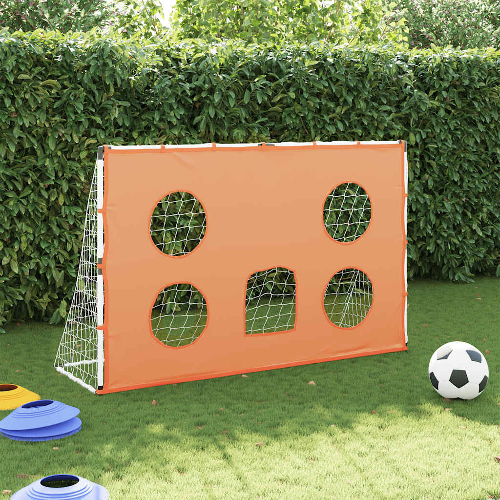 Kindervoetbaldoel incl. doelmat en bal 182x62x118
