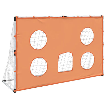 Kindervoetbaldoel incl. doelmat en bal 182x62x118