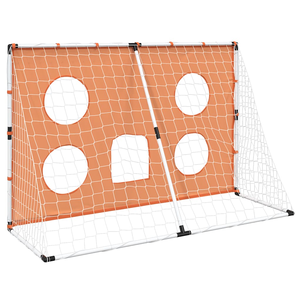 Kindervoetbaldoel incl. doelmat en bal 182x62x118