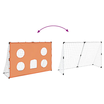 Kindervoetbaldoel Met Doelmat En Bal 182X62X118 Cm