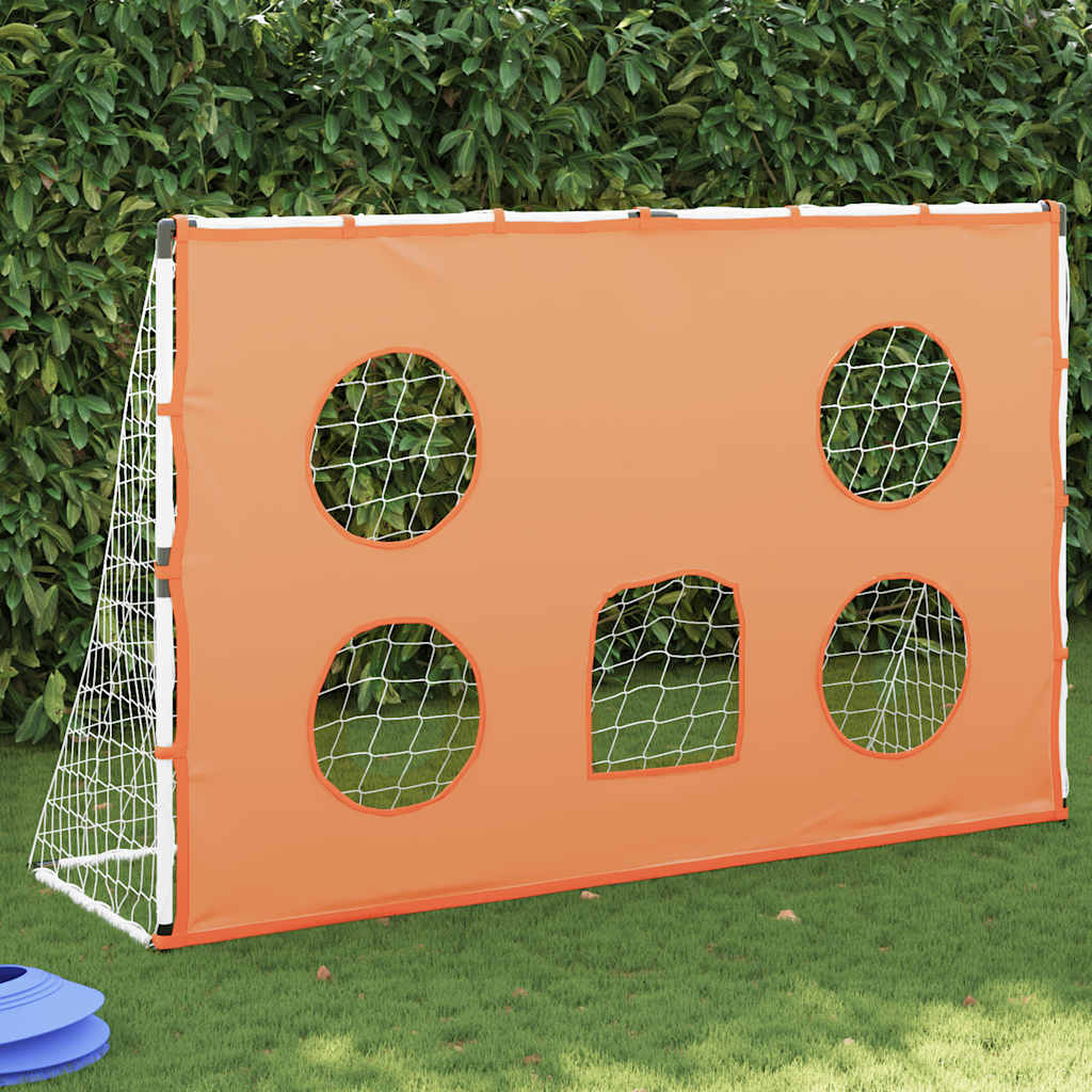Kindervoetbaldoel incl. doelmat en bal 182x62x118