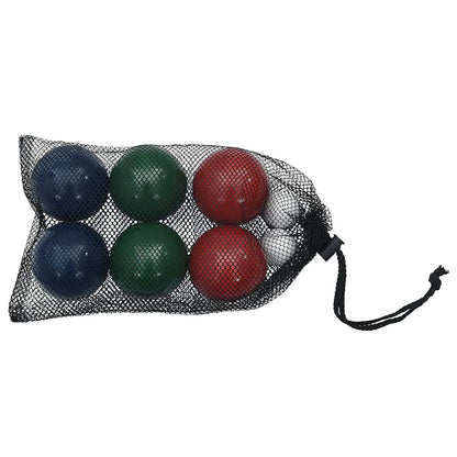 8-delige Jeu de boules ballenset en draagtas massief grenenhout