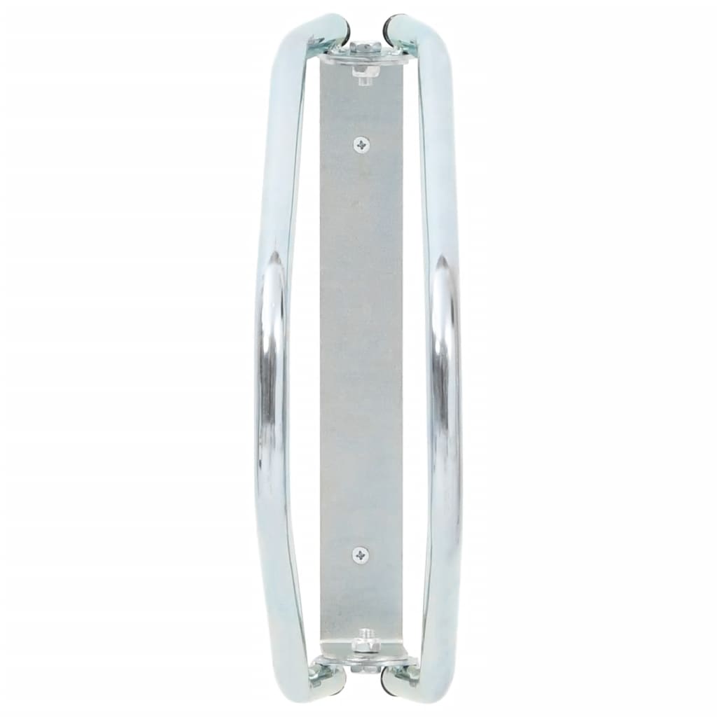 Fietsstandaard 2 st wandmontage gegalvaniseerd staal