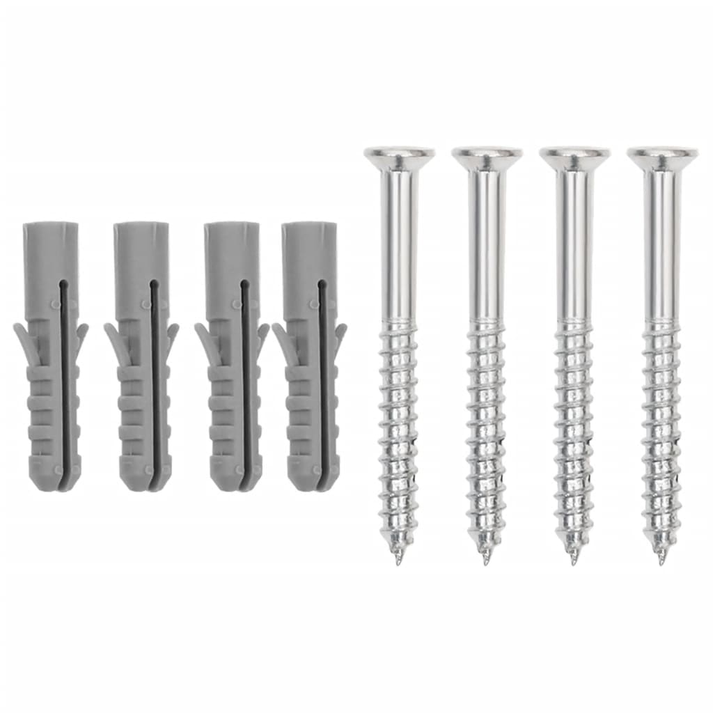 Fietsstandaard 2 st wandmontage gegalvaniseerd staal