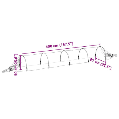 Kweektunnels 1,5X5 M Glasvezel En Polypropeen