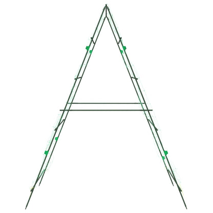 Plantenklimrekken 2 st A-frame staal
