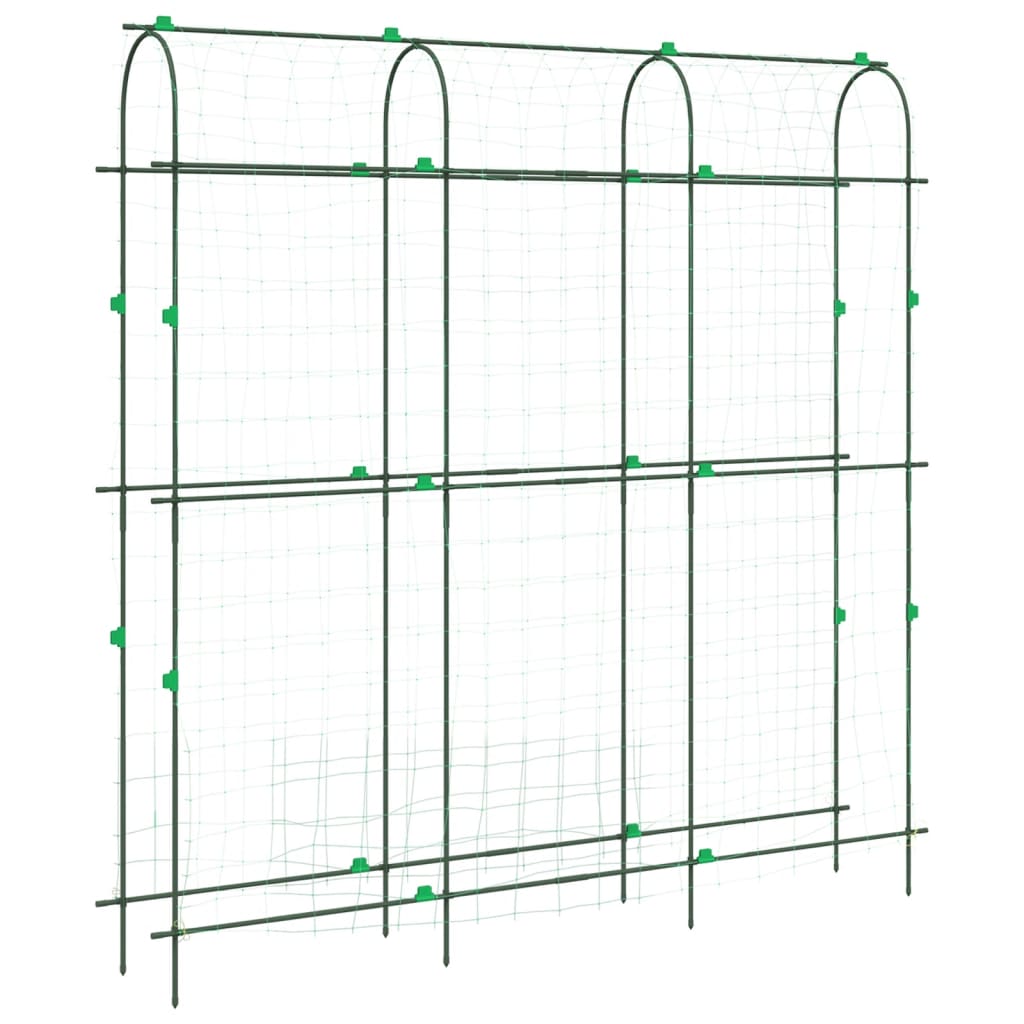 Plantenklimrekken 2 st U-frame staal