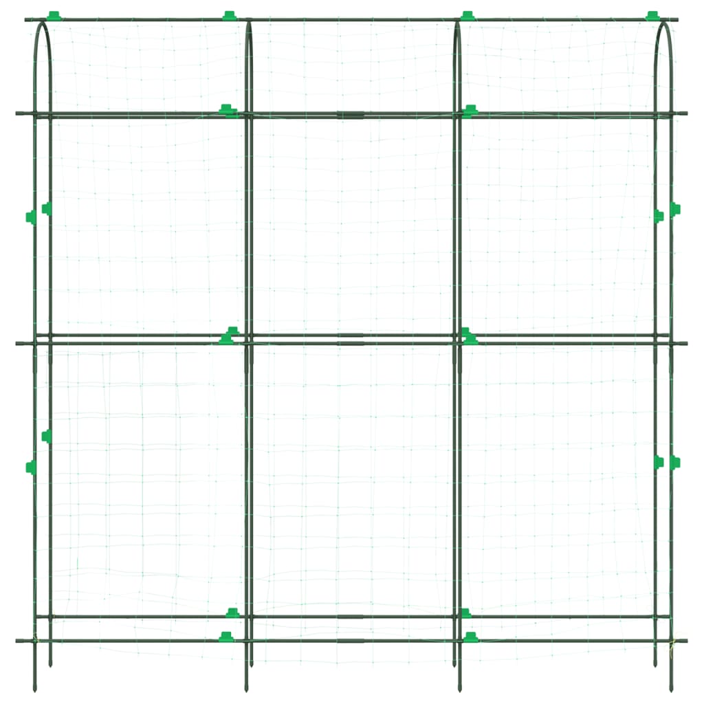 Plantenklimrekken 2 st U-frame staal