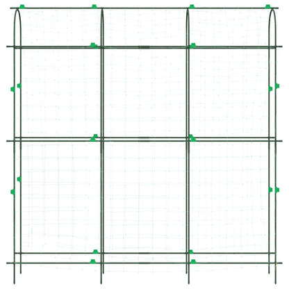Plantenklimrekken 3 st U-frame staal