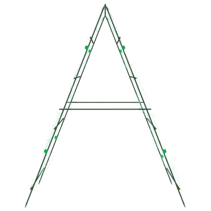 Plantenklimrekken 4 st A-frame staal