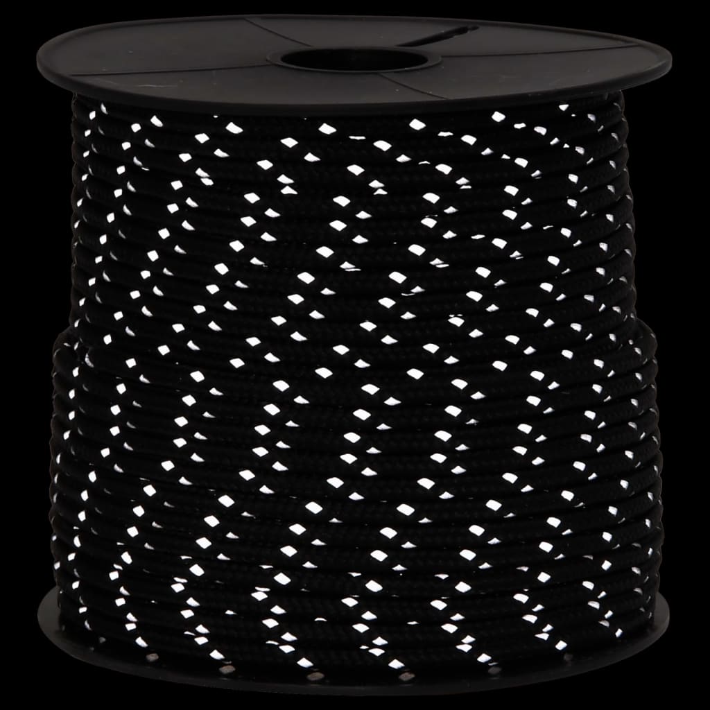 Tentscheerlijn met reflecterende strips en spanners 50 m 4 mm