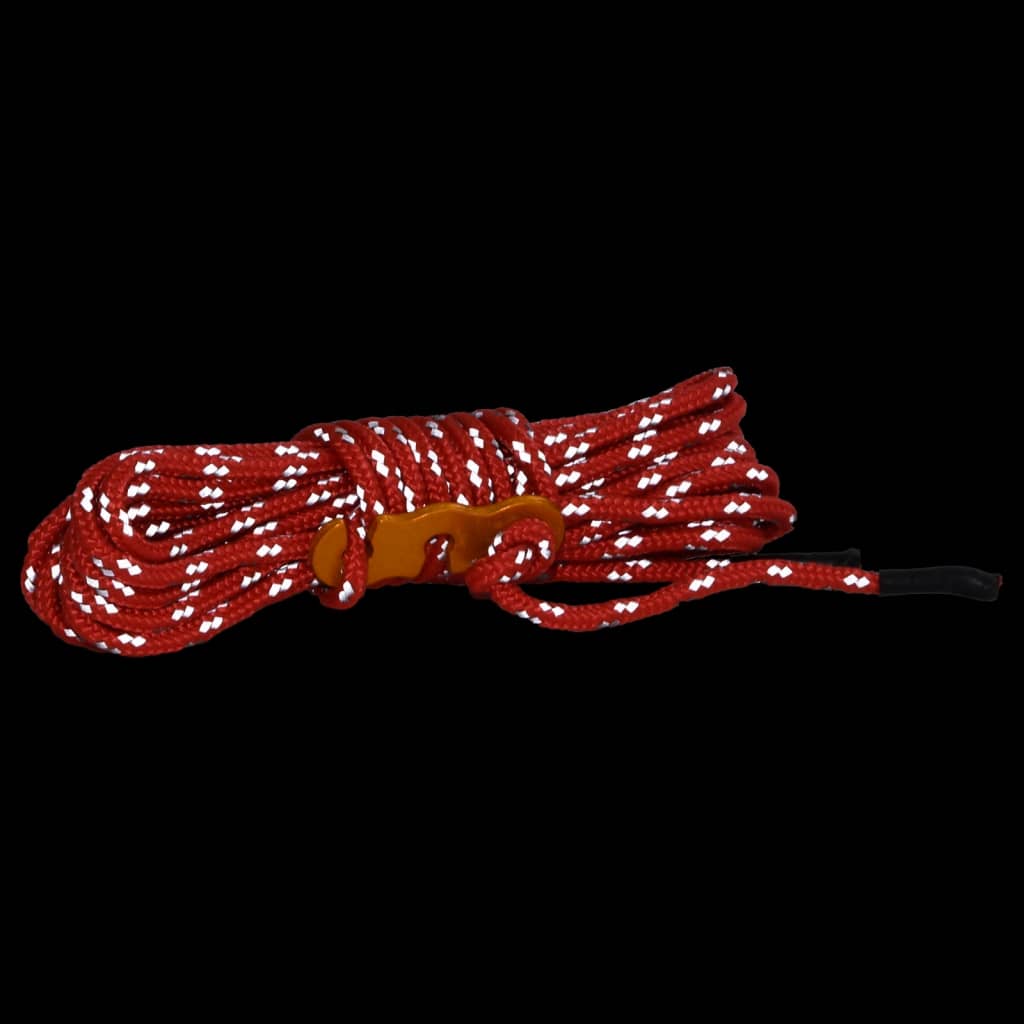 Tentscheerlijnen met spanners 8 st reflecterend 4 m 4 mm