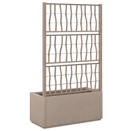 Plantenbak Met Latwerk Polypropeen