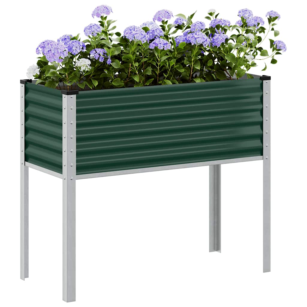 Plantenbak Groen Staal