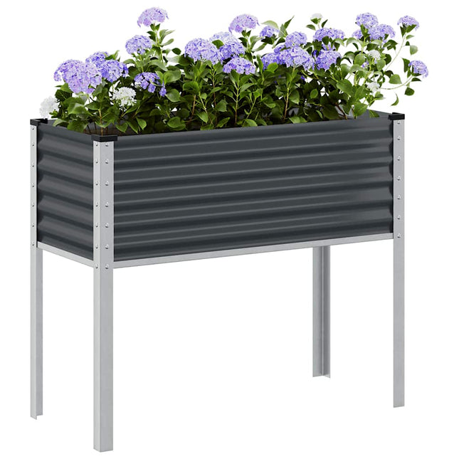 Plantenbak Antraciet Staal