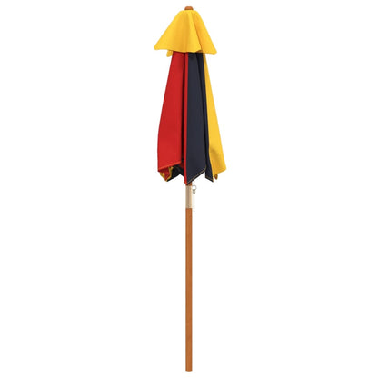 Parasol Voor Kinderen Met Houten Paal Ø120X140 Cm