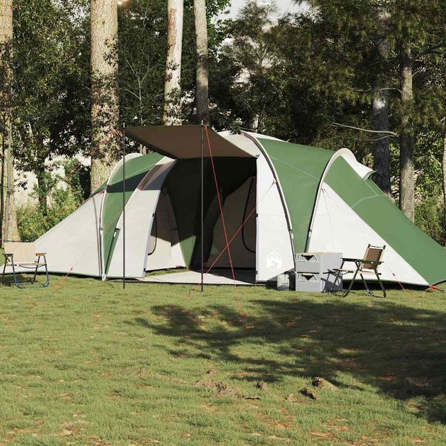 Koepeltent 6-Persoons Waterdicht Groen