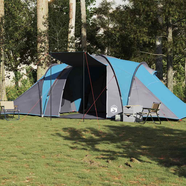 Koepeltent 6-Persoons Waterdicht Blauw