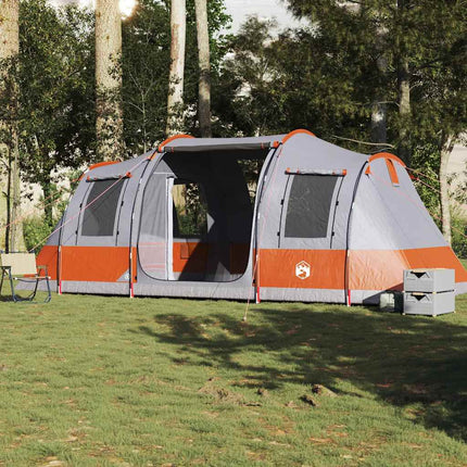 Tunneltent Waterdicht En Oranje Grijs