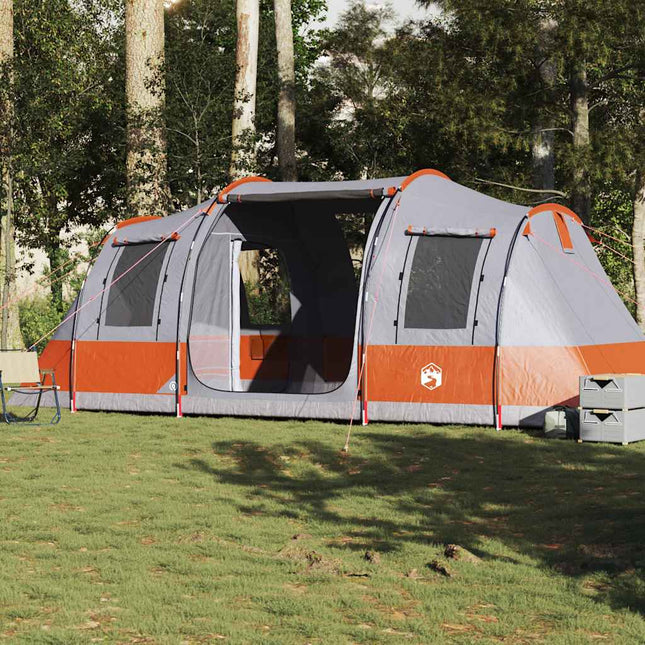 Tunneltent Waterdicht En Oranje Grijs