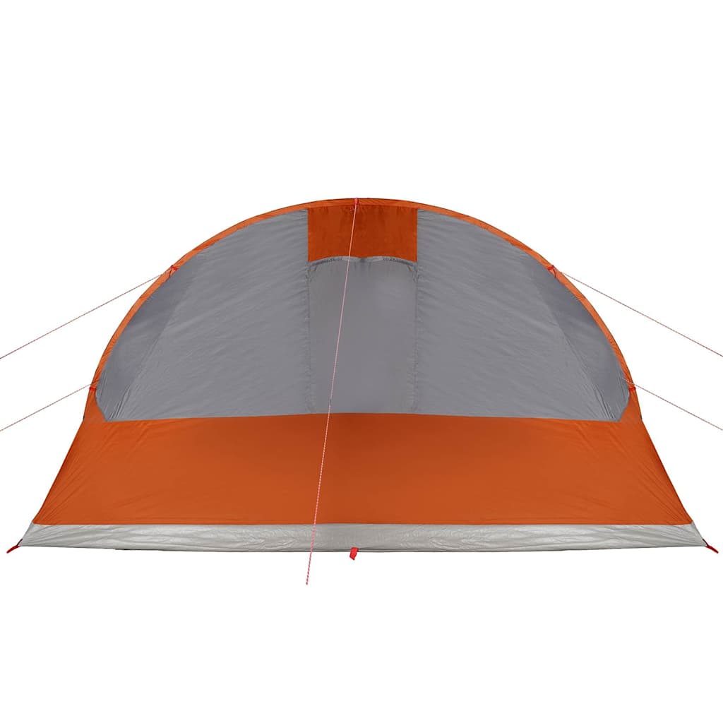 Tunneltent 5-Persoons Waterdicht Grijs En Oranje