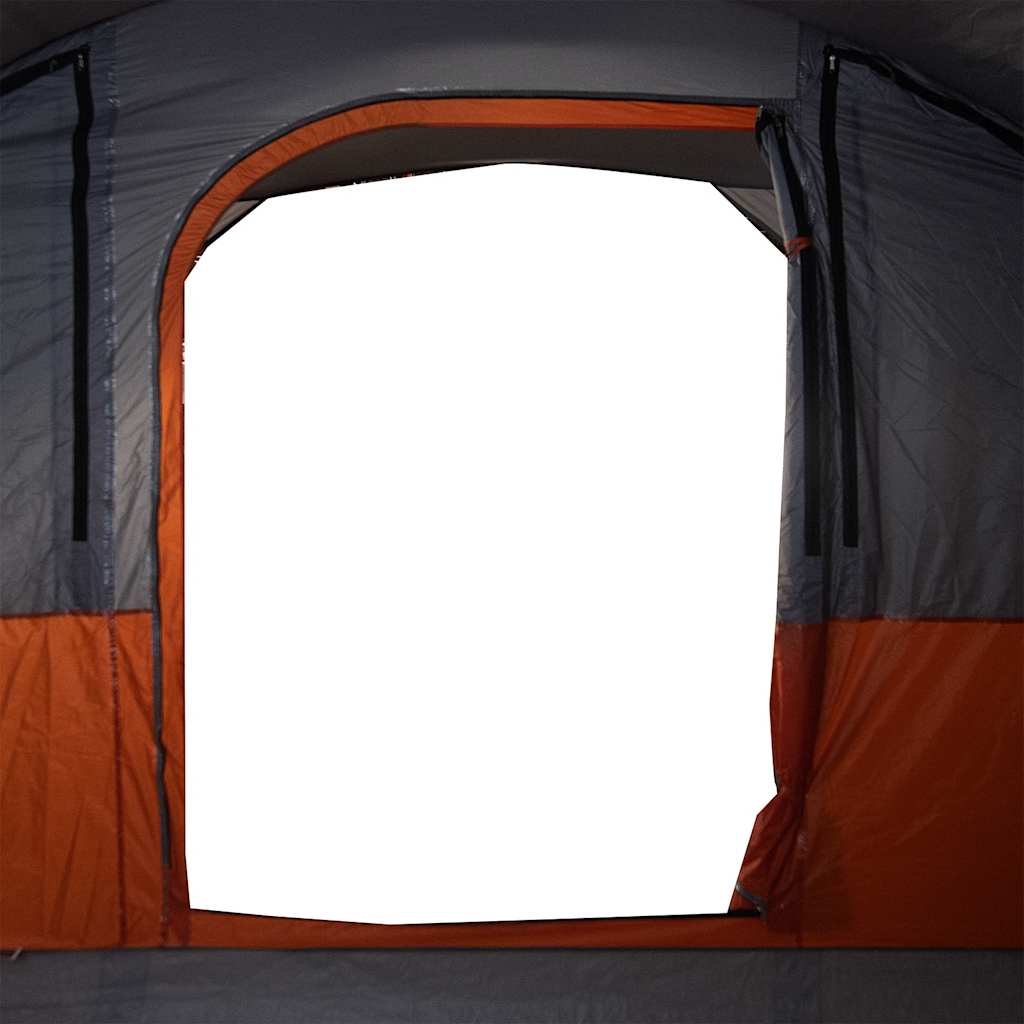 Tunneltent 5-Persoons Waterdicht Grijs En Oranje