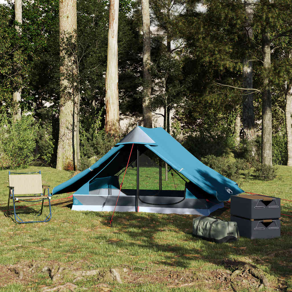 Tent 2-Persoons Waterdicht Blauw