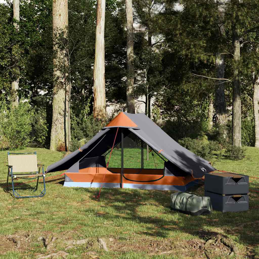 Tent 2-Persoons Waterdicht Grijs