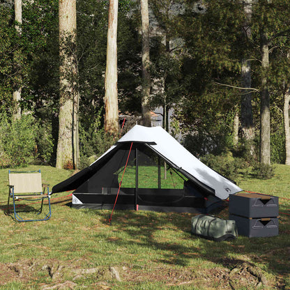 Tent 2-Persoons Waterdicht Verduisterend Stof Wit